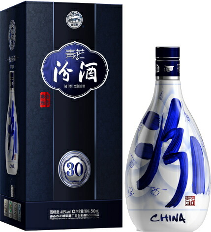 楽天市場】中国酒 青花汾酒 48度 500ml : お酒の総合館・シマヤ酒店