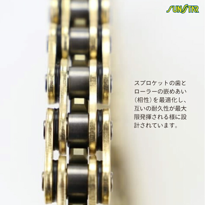 楽天市場】サンスター チェーン＆スプロケット 3点セット カワサキ