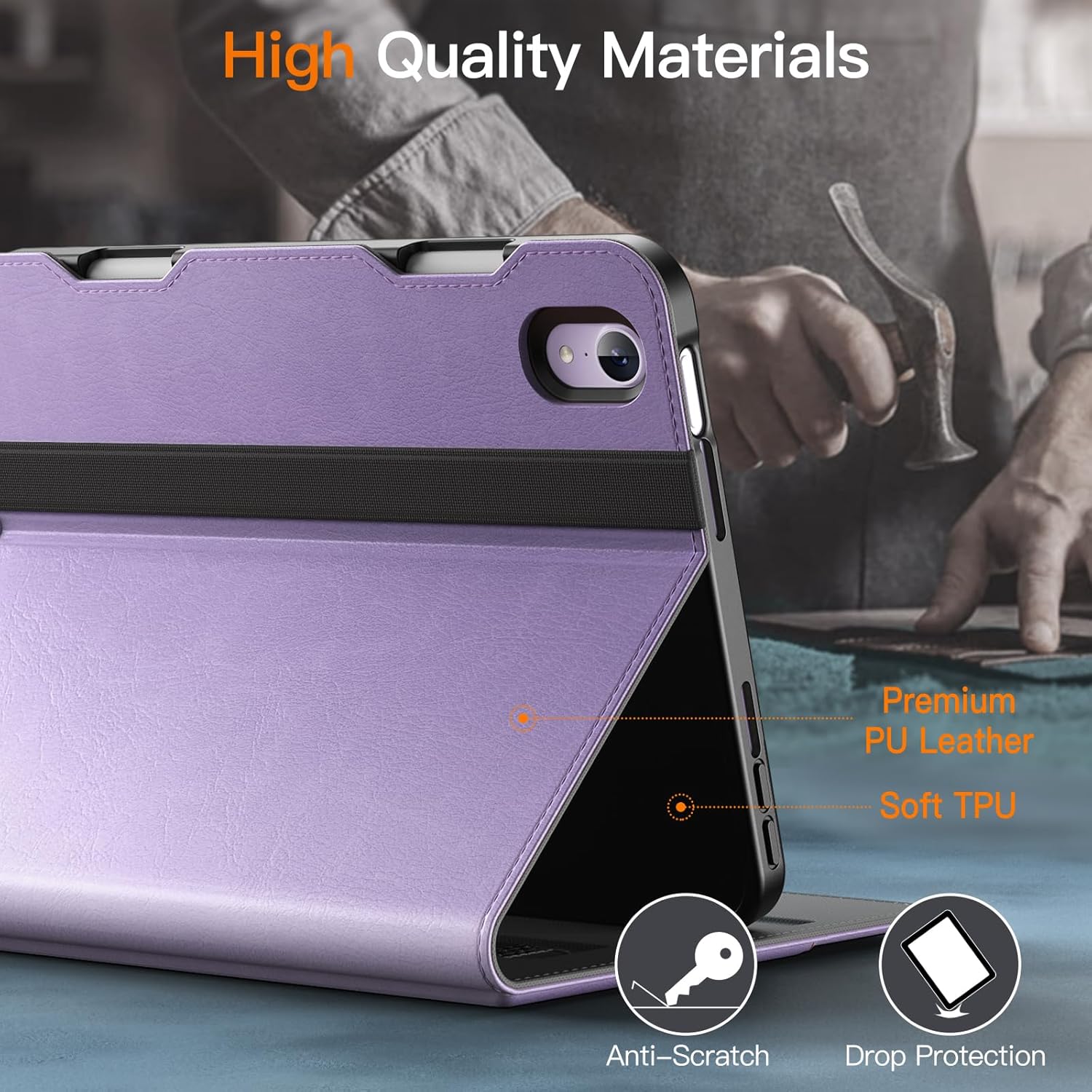 楽天市場】iPad mini7 ケース 手帳 耐衝撃 iPad mini 7 ケース A17 pro