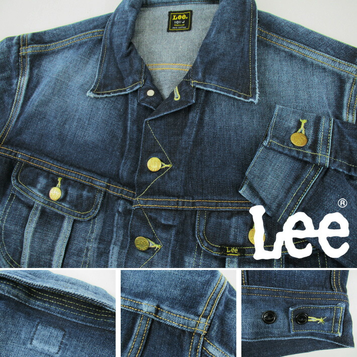 楽天市場】Lee 101J 濃色ブルー AMERICAN RIDERS デニムジャケット LEE