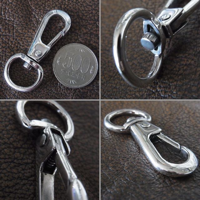 楽天市場】シルバー925製 回転式 アミナスカン クラスプ フック 無地