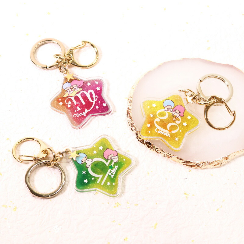 楽天市場】サンリオ キキ＆ララ 12星座 アクリル チャーム