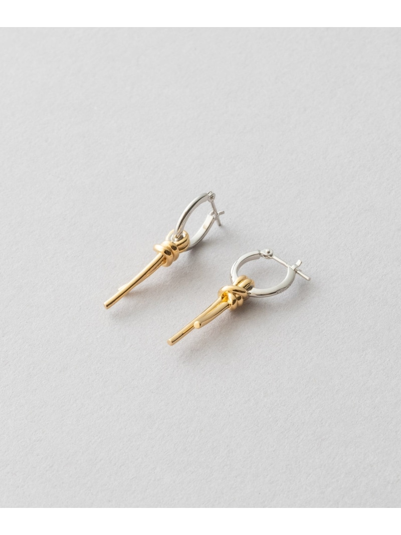 楽天市場】フープピアス ノット Jouete ジュエッテ アクセサリー