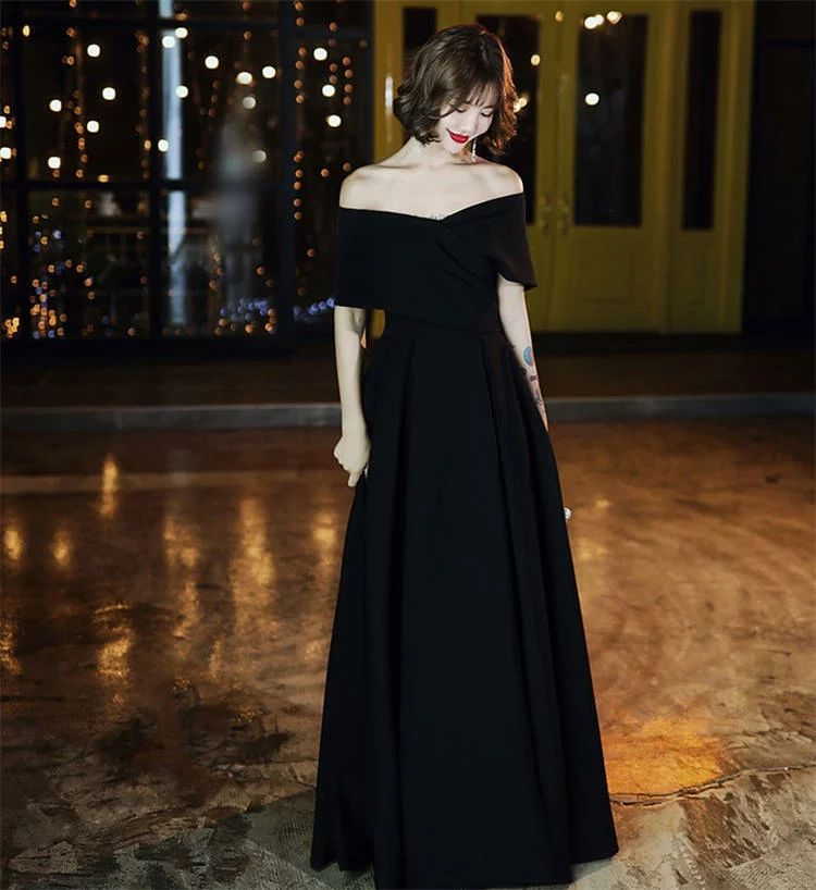 楽天市場】人気新作 オフショルダー パーティードレス ロング