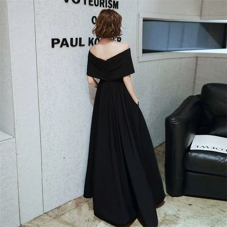 楽天市場】人気新作 オフショルダー パーティードレス ロング