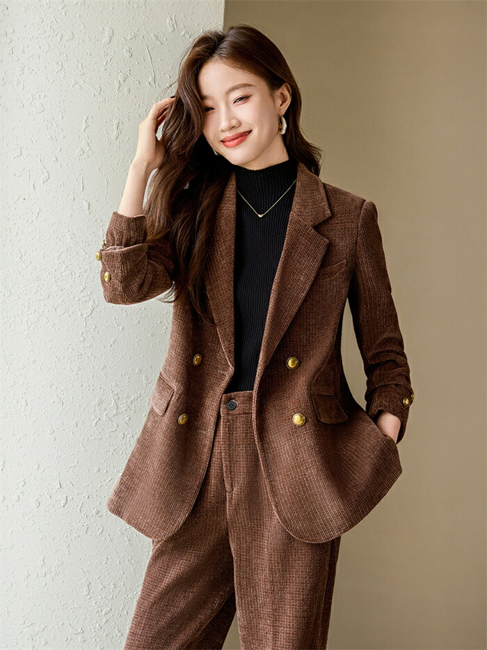 楽天市場】スーツレディース セットアップ スーツ2点セット ビジネス