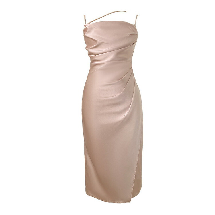 楽天市場】パーティードレス タイトワンピース 全3色 キャミワンピ