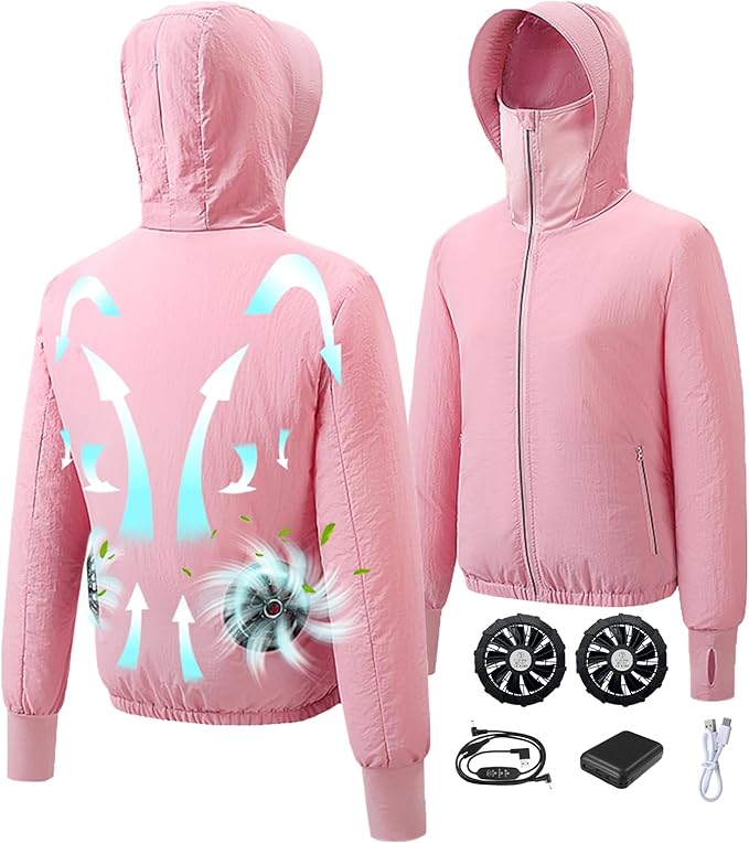 楽天市場】空調服 ファン付き（カラーピンク）の通販