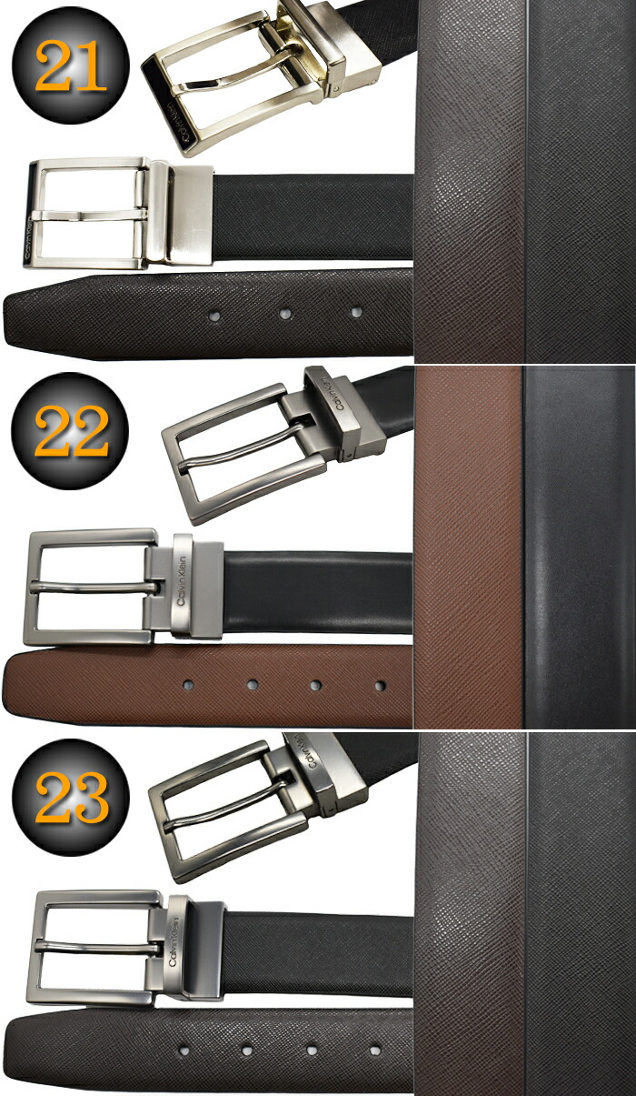 楽天市場】Calvin Klein カルバンクライン リバーシブルベルト 全11