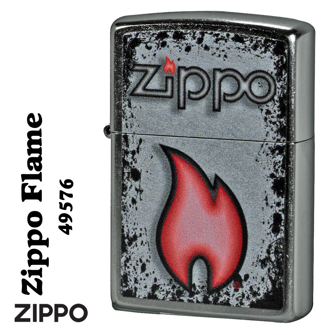 楽天市場】zippo ジッポーライター Flame Design フレイムデザイン