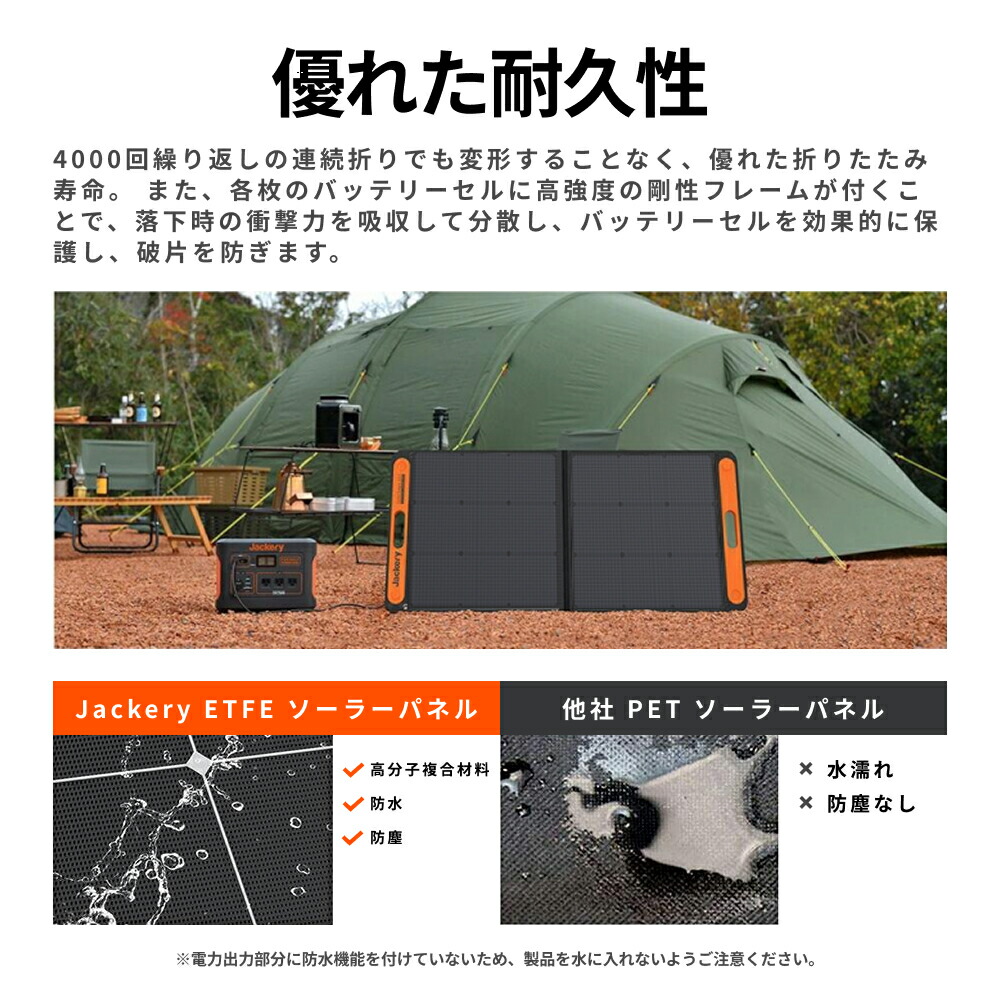 楽天市場】【クーポン利用で24,360円 2/28 00:00から】Jackeryソーラー