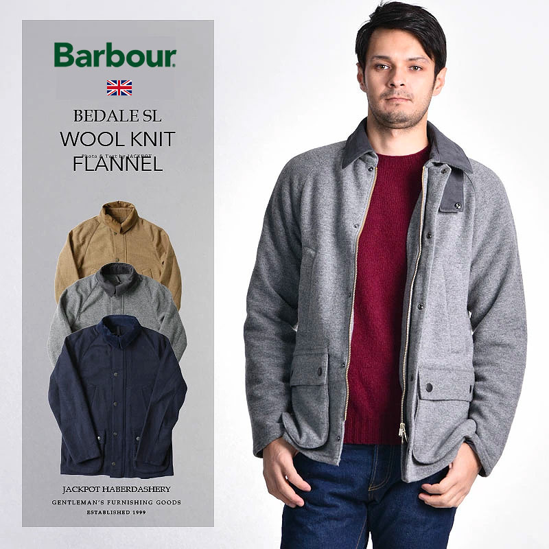 楽天市場】[期間SALE] Barbour/バブアー BEDALE SL WOOL KNIT FLANNEL