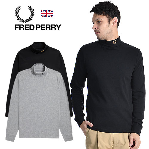 楽天市場】FRED PERRY/フレッドペリー ROLL NECK TOP M1643 ロール