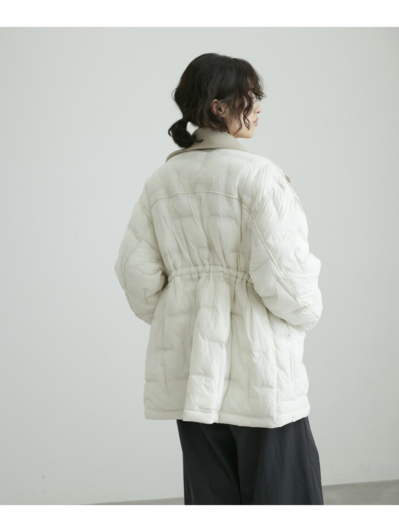 楽天市場】【サステナブル】ドロストキルティングブルゾン ADAM ET