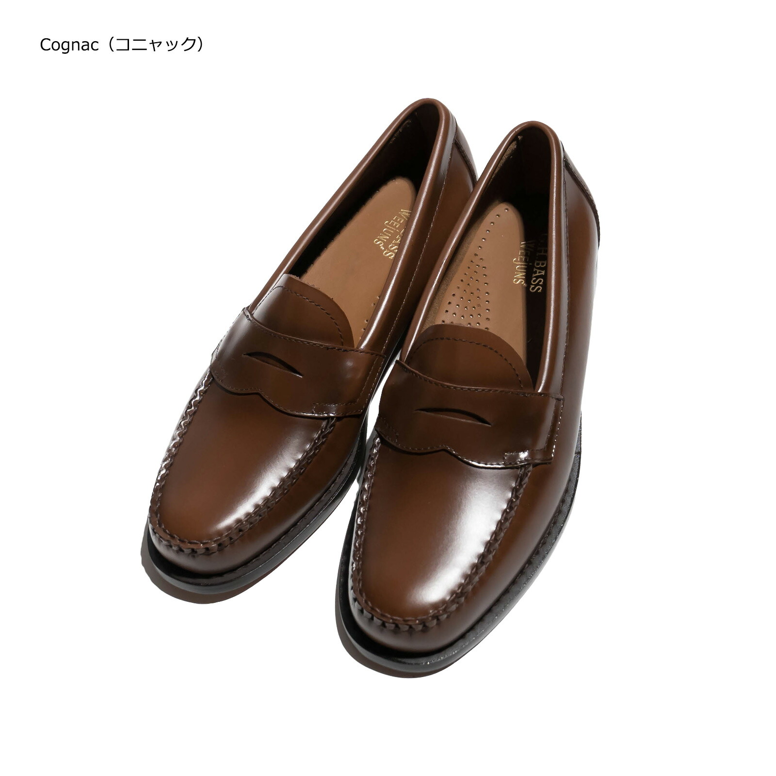 G.H. BASS WEejuns ブラウン ローファー 靴裏汚れあり ガム汚れ G.H.