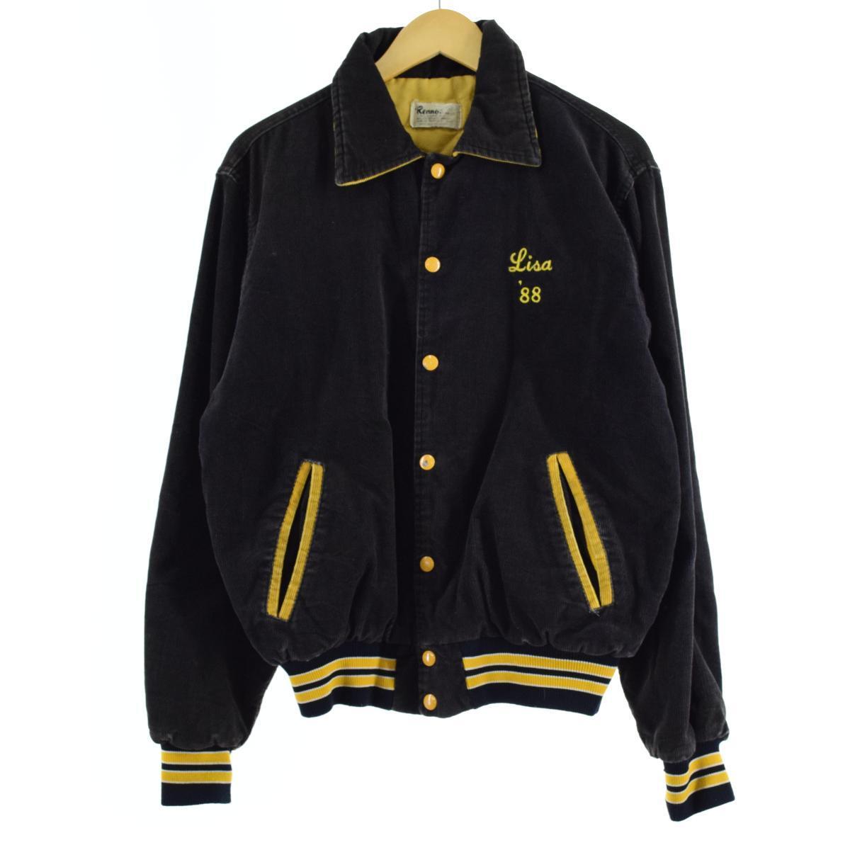 楽天市場】80年代 RENNOE コーデュロイスタジャン アワードジャケット