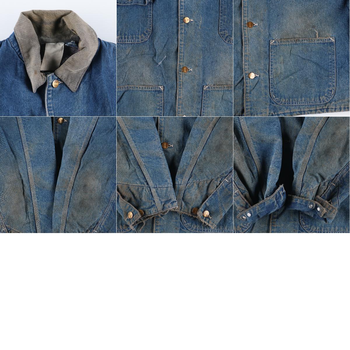 楽天市場】古着 カーハート Carhartt ミシガンチョアコート デニム