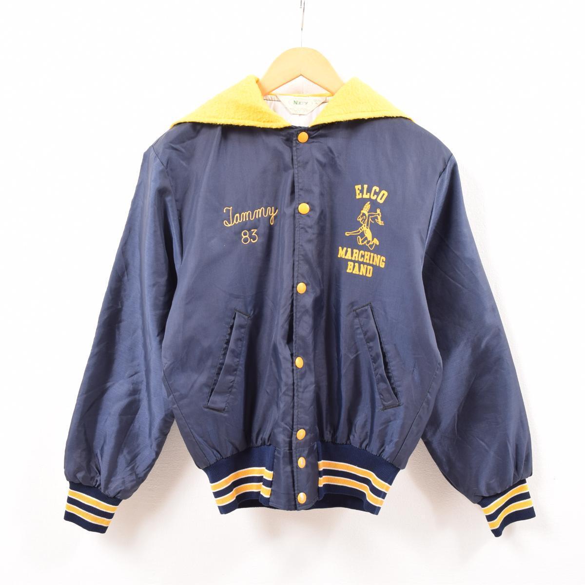 楽天市場】80年代 NEFF セーラーカラー フード付き ナイロンスタジャン