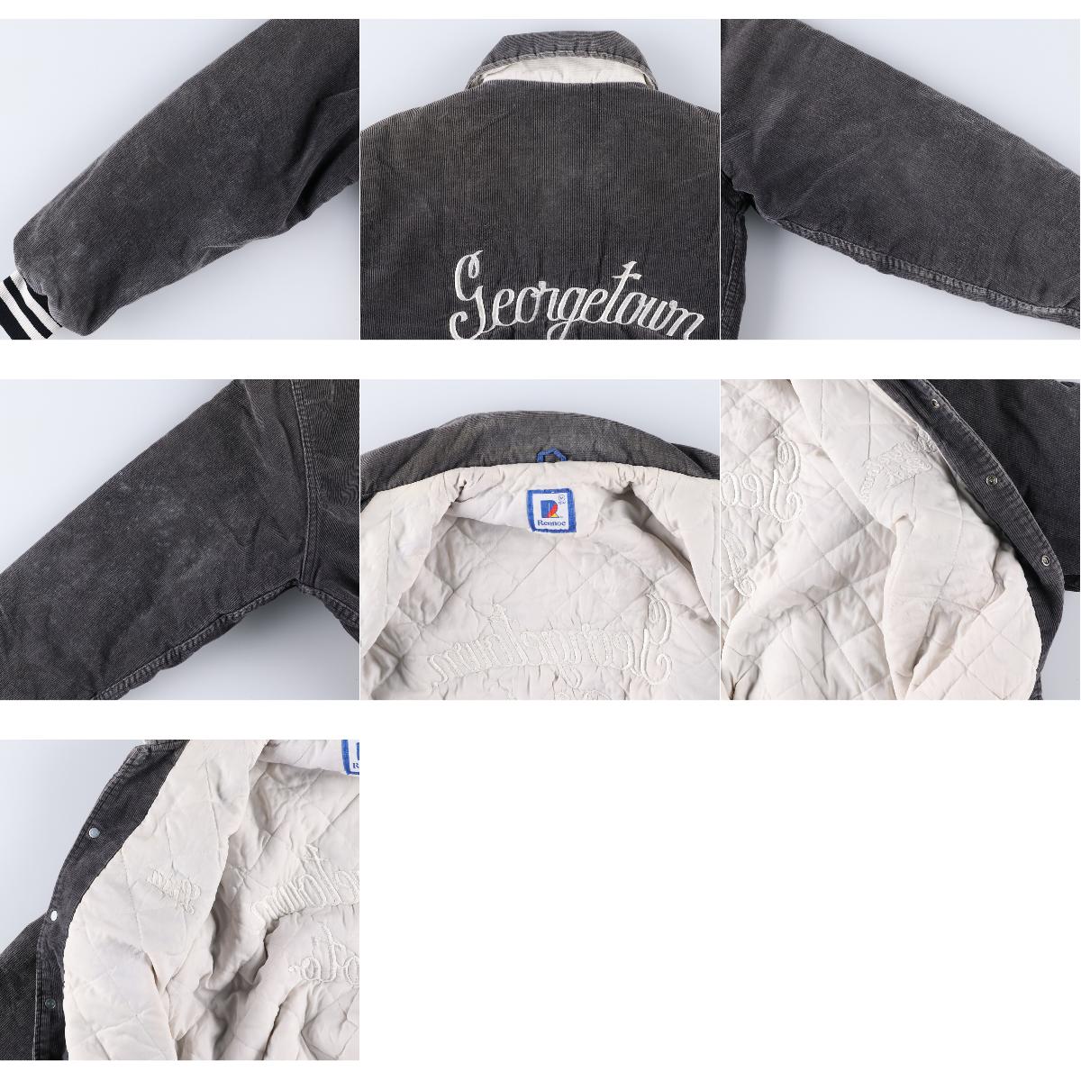 楽天市場】80年代 Rennoc バック刺繍 コーデュロイスタジャン アワード