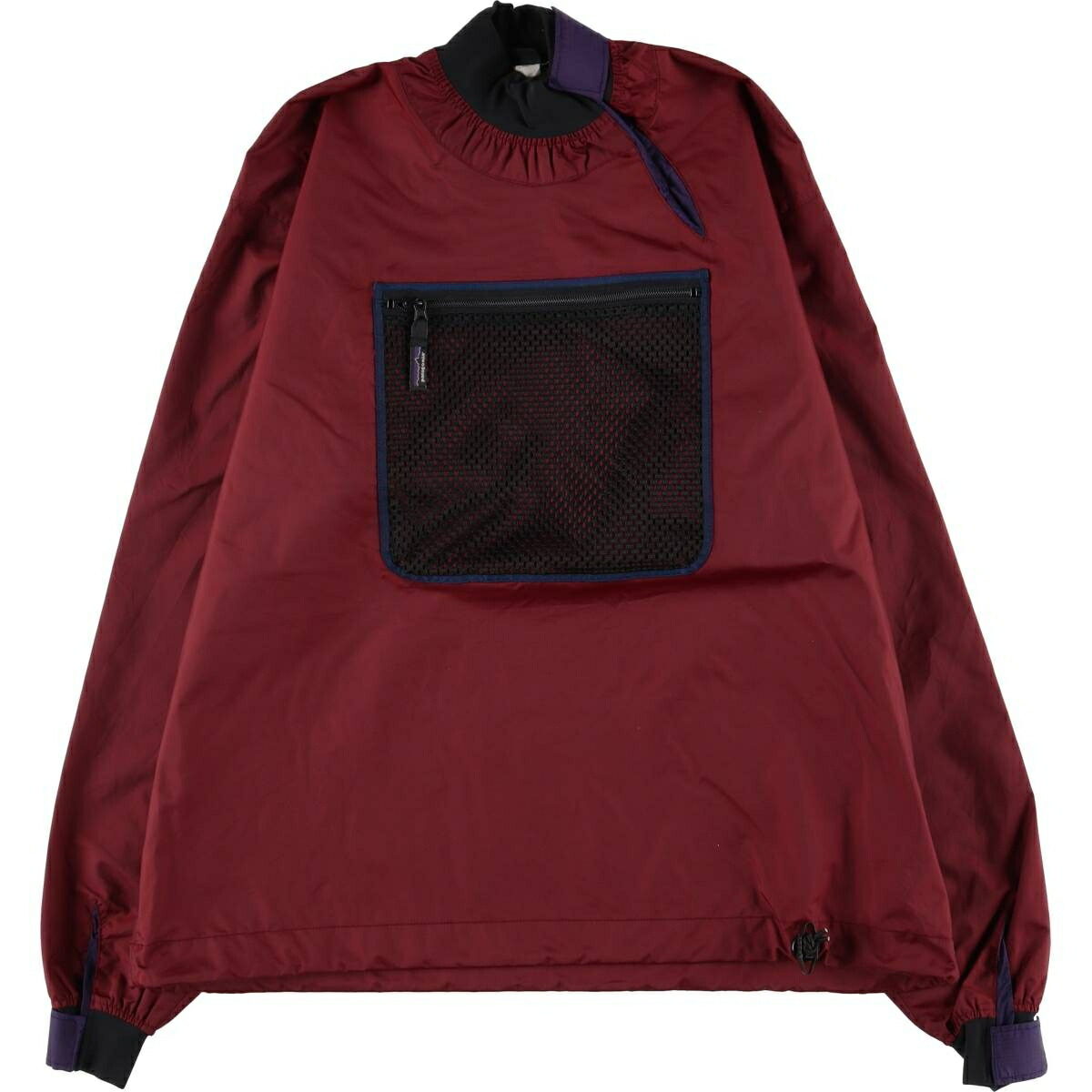 美品 Patagonia 24150 ナイロンプルオーバー 紺赤 SBNE 美品 Patagonia