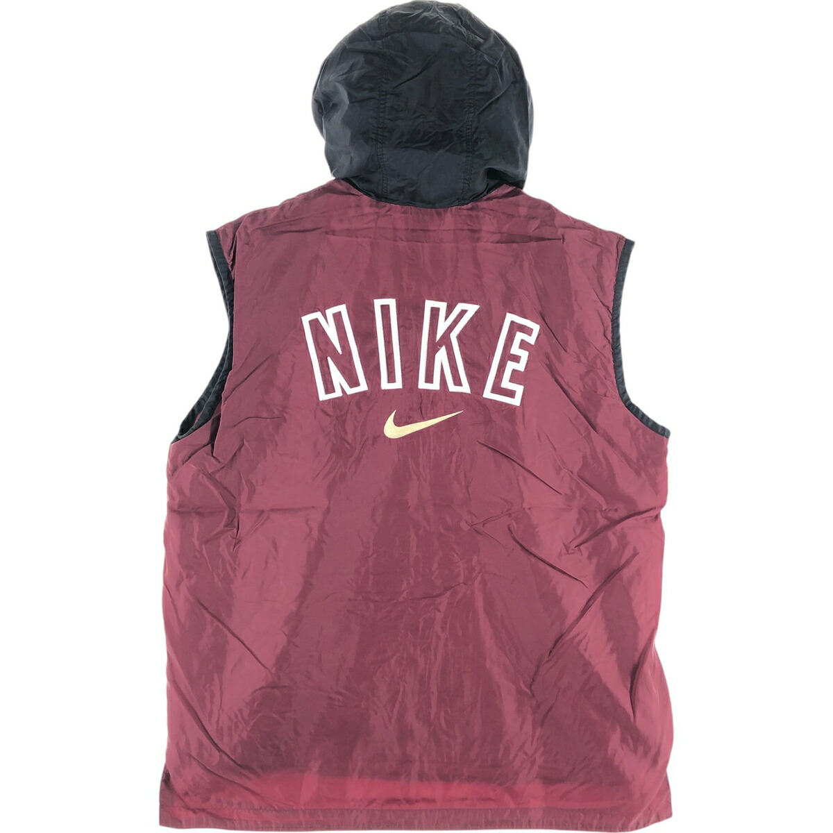 楽天市場】古着 90'S ナイキ NIKE パーカーベスト メンズM相当