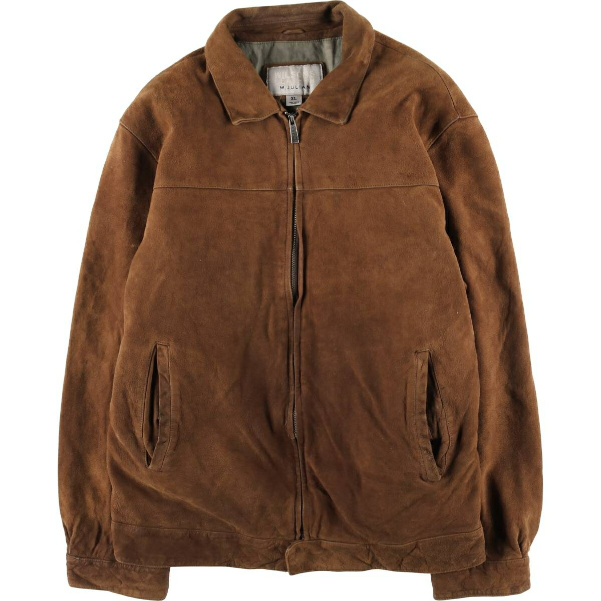 楽天市場】レザー スエード スイングトップ ジャケットの通販