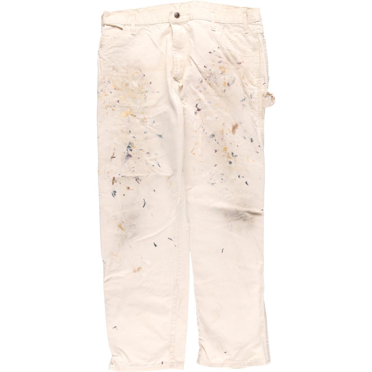 楽天市場】古着 雰囲気系 ペンキ汚れ ディッキーズ Dickies 生成り