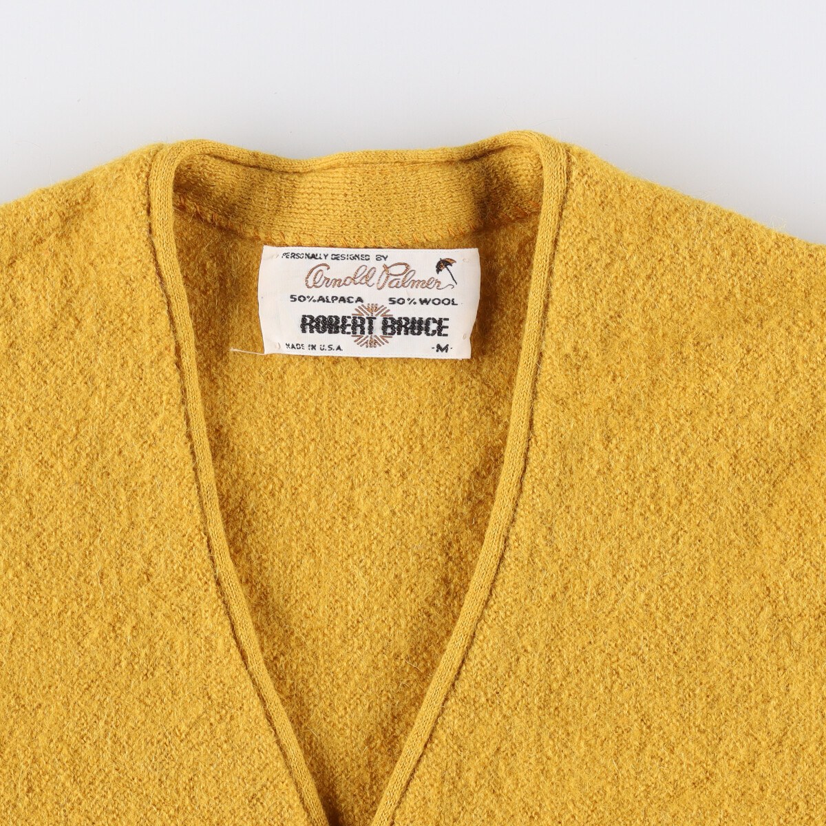 楽天市場】古着 70'S ROBERT BRUCE アルパカニットカーディガン USA製