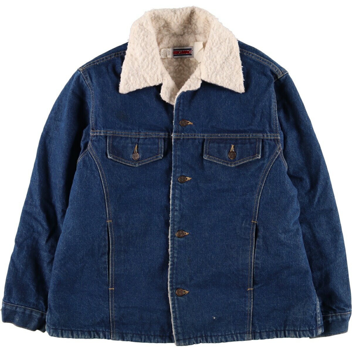 楽天市場】古着 80年代 ビッグマック BIG MAC デニムボアジャケット