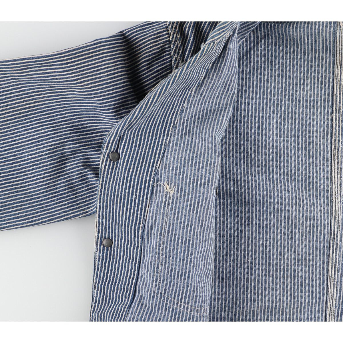 楽天市場】古着 40年代 リー Lee 98-J ヒッコリーストライプ ハウス