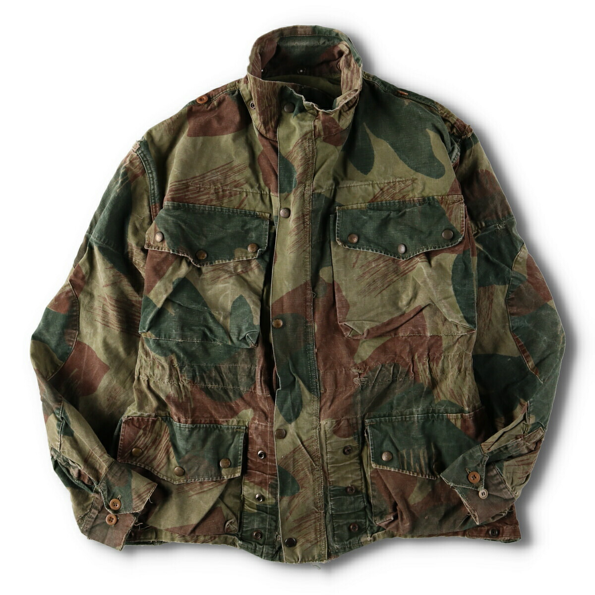 楽天市場】古着 50年代 ベルギー軍実品 ブラッシュストロークカモ 迷彩