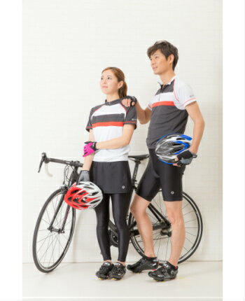 楽天市場】apt' サイクリング ビブショーツ ビブス サイクル 3D