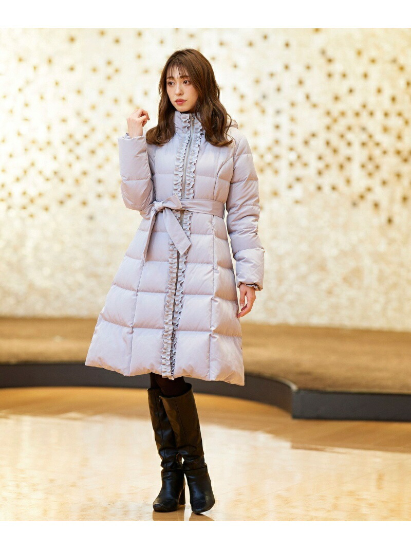楽天市場】【SALE／50%OFF】フリルロングダウン QUEENS COURT