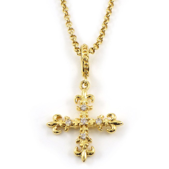 楽天市場】アーカー AHKAH ネックレス リリー クロス リーフ 5ポイント