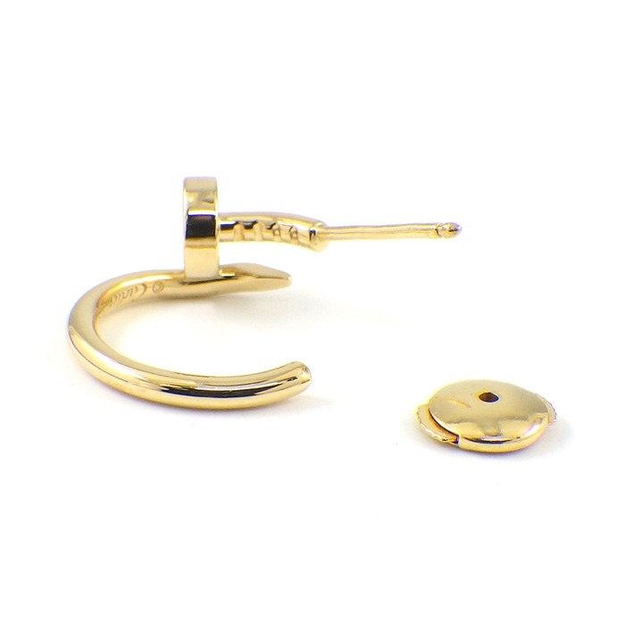 楽天市場】カルティエ Cartier ピアス ジュスト アン クル 釘モチーフ