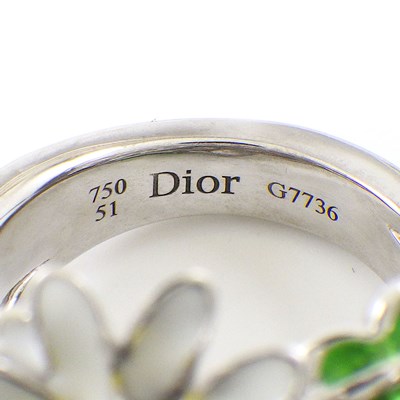 楽天市場】クリスチャンディオール Christian Dior リング ディオ