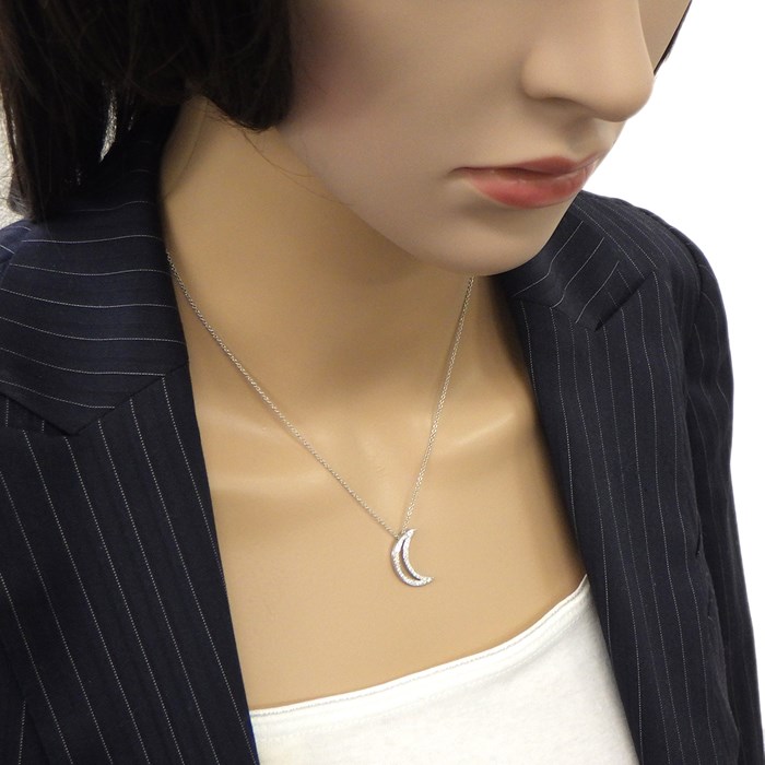 楽天市場】ティファニー Tiffany & Co. ネックレス ムーン 三日月