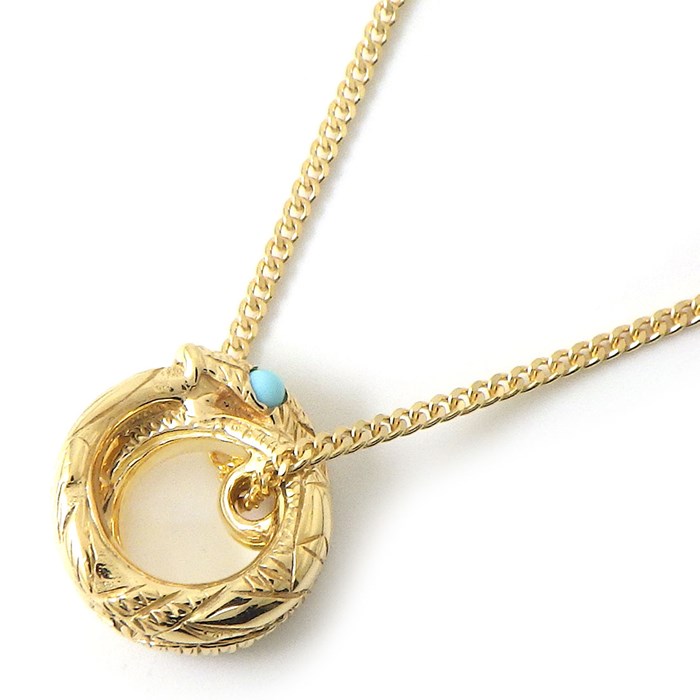 楽天市場】グッチ GUCCI ネックレス ウロボロス ターコイズ トルコ石