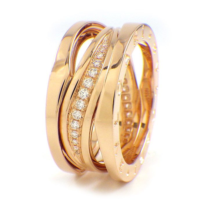 楽天市場】ブルガリ BVLGARI リング B-zero1 ビーゼロワン デザイン