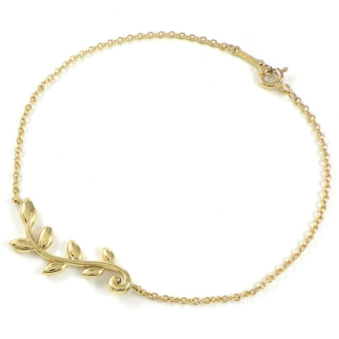 楽天市場】ティファニー Tiffany & Co. ブレスレット オリーブ リーフ