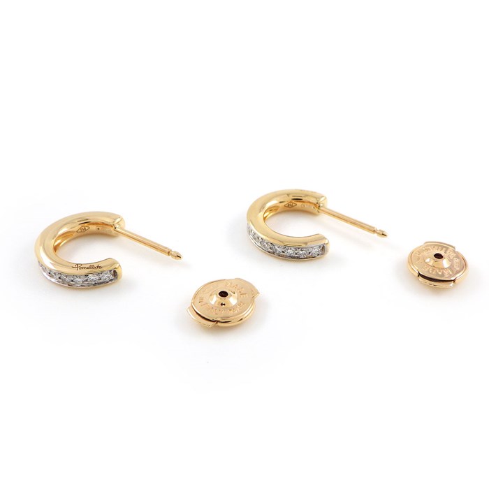 楽天市場】ポメラート Pomellato フープ ピアス イコニカ フル