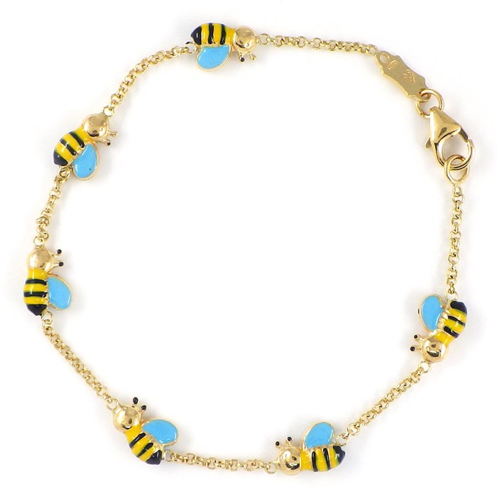 楽天市場】ポンテヴェキオ Ponte Vecchio ブレスレット 七宝焼 蜂 ビー