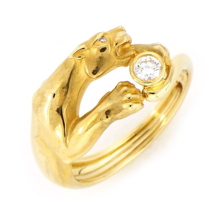 楽天市場】カレライカレラ Carrera y Carrera リング パンサーモチーフ