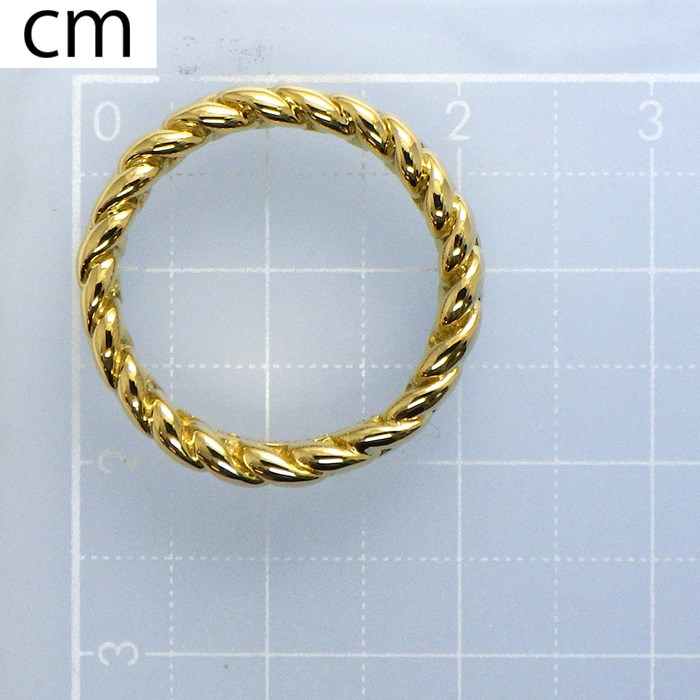 楽天市場】ティファニー Tiffany & Co. リング ナローツイスト K18YG