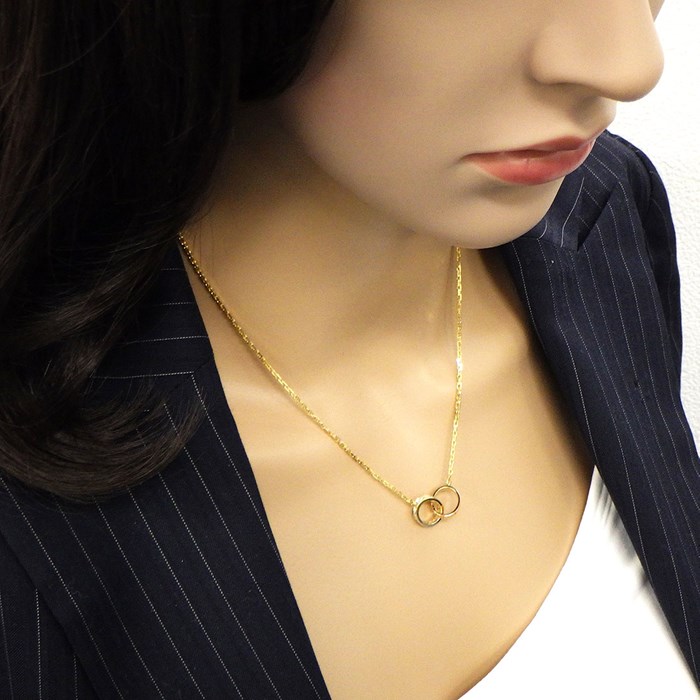 楽天市場】カルティエ Cartier ネックレス ベビー ラブ パヴェ