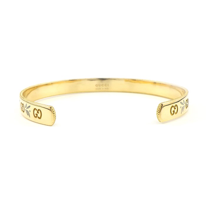 楽天市場】グッチ GUCCI バングル アイコン ブルーム フラワー 花 GG