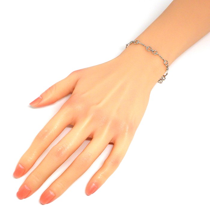 楽天市場】グッチ GUCCI ブレスレット ホースビット K18WG / #17