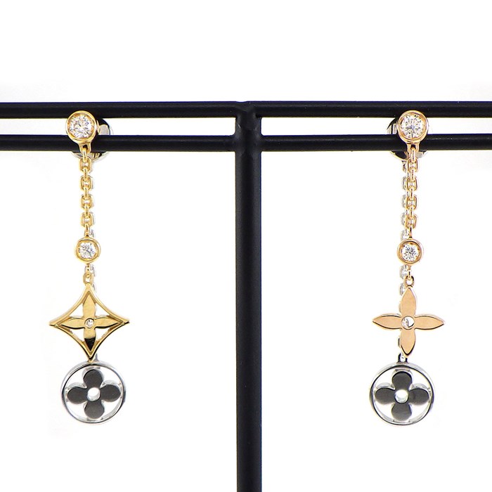 楽天市場】ルイ・ヴィトン LOUIS VUITTON ピアス ブックル ドレイユ