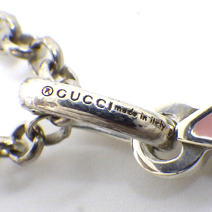 楽天市場】グッチ GUCCI ネックレス ゴースト スカル ドクロ ピンク 星