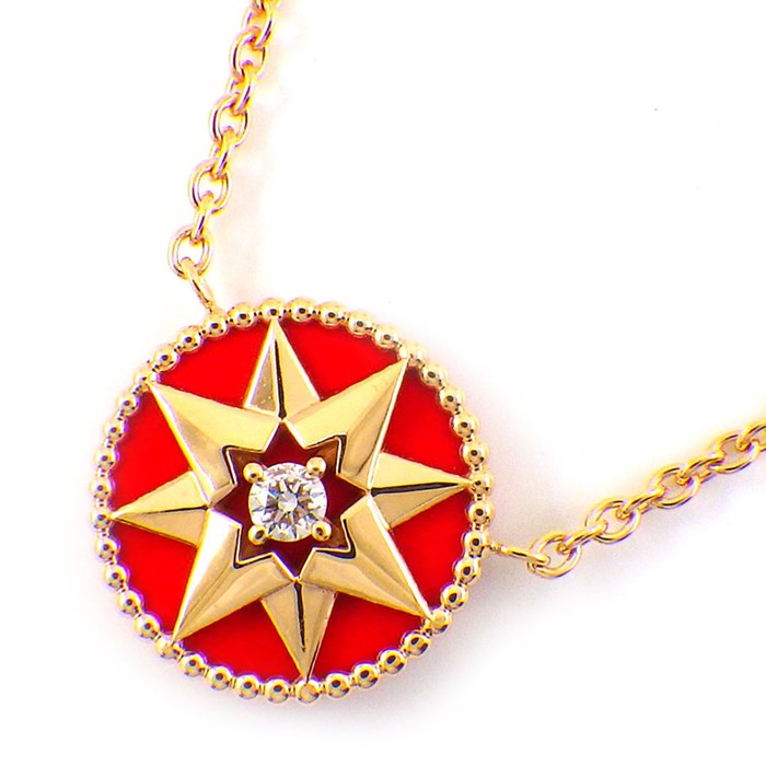 楽天市場】クリスチャンディオール Christian Dior ネックレス ローズ